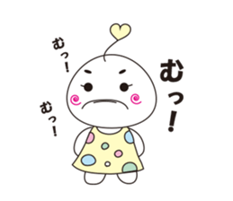 marshmallow-chan sticker #4409937