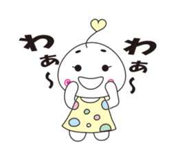 marshmallow-chan sticker #4409940