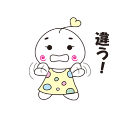 marshmallow-chan sticker #4409941