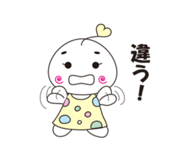 marshmallow-chan sticker #4409941