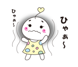marshmallow-chan sticker #4409944