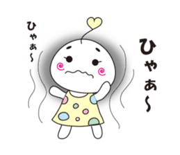 marshmallow-chan sticker #4409944