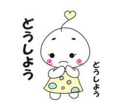 marshmallow-chan sticker #4409948