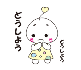 marshmallow-chan sticker #4409948