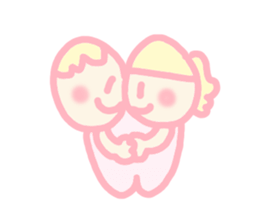 mama and baby chan sticker #4410119