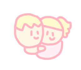 mama and baby chan sticker #4410136