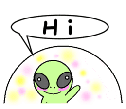 Alien KOKE English ver. sticker #4410236