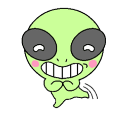 Alien KOKE English ver. sticker #4410253