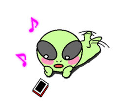 Alien KOKE English ver. sticker #4410265