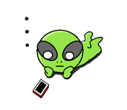 Alien KOKE English ver. sticker #4410266