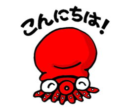 Octopus TAKOTAKO sticker #4410752