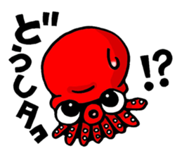 Octopus TAKOTAKO sticker #4410760