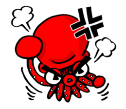 Octopus TAKOTAKO sticker #4410761