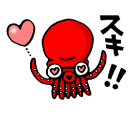 Octopus TAKOTAKO sticker #4410766