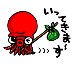 Octopus TAKOTAKO sticker #4410769