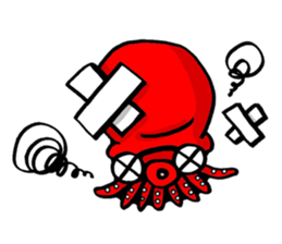 Octopus TAKOTAKO sticker #4410776