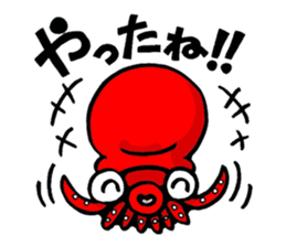 Octopus TAKOTAKO sticker #4410780