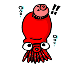 Octopus TAKOTAKO sticker #4410784