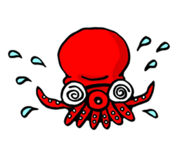 Octopus TAKOTAKO sticker #4410785