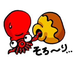 Octopus TAKOTAKO sticker #4410786