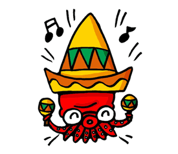 Octopus TAKOTAKO sticker #4410789
