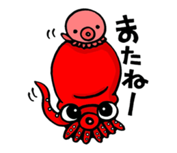 Octopus TAKOTAKO sticker #4410791