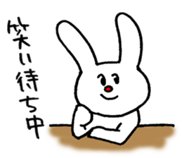 Surrealism Rabbit sticker #4410953