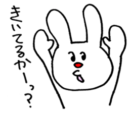 Surrealism Rabbit sticker #4410961