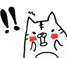 Loincloth cat sticker #4411134