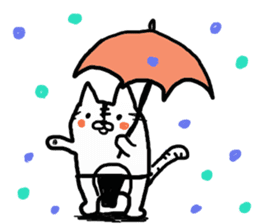Loincloth cat sticker #4411151