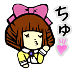 Ms.croissant and her butler sticker #4411474