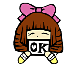 Ms.croissant and her butler sticker #4411481