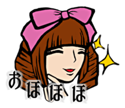 Ms.croissant and her butler sticker #4411483