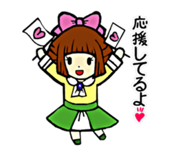 Ms.croissant and her butler sticker #4411485