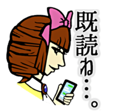 Ms.croissant and her butler sticker #4411495