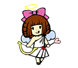 Ms.croissant and her butler sticker #4411499