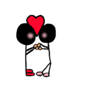 Daily life stick human being sticker #4411564