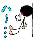 Daily life stick human being sticker #4411589