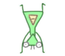 Mantis Sticker sticker #4411644