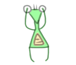 Mantis Sticker sticker #4411647