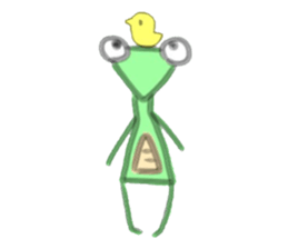 Mantis Sticker sticker #4411648