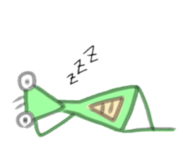 Mantis Sticker sticker #4411650