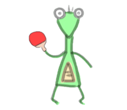 Mantis Sticker sticker #4411660