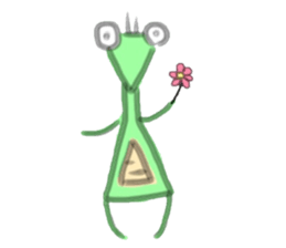 Mantis Sticker sticker #4411661