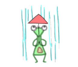 Mantis Sticker sticker #4411665