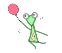 Mantis Sticker sticker #4411668