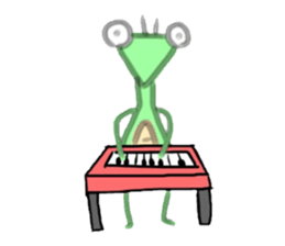 Mantis Sticker sticker #4411671