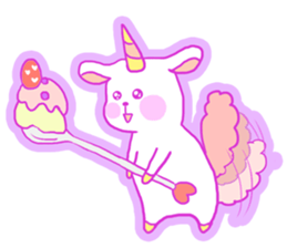 Child of unicorn and Pegasus sticker #4411796