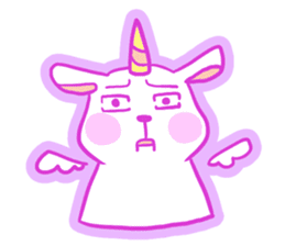 Child of unicorn and Pegasus sticker #4411822