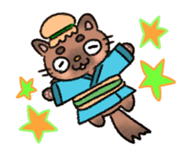 Heart full cats sticker #4411867